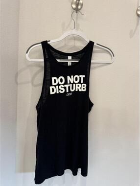 Lorna Jane Black Sleeveless Workout Tank Top Size M